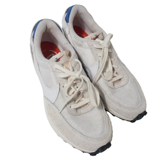 Nike Waffle Debut vintage trainers in summit white and game royal SZ 10.5 - Picture 2 of 15